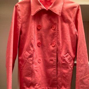 Pink Gap Jacket Peacoat